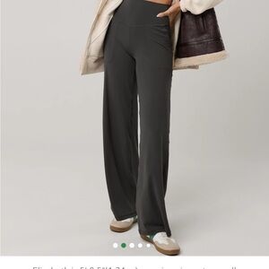 Women's Gray High-Waisted Pants
